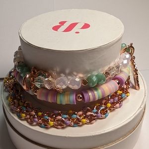 Bomb party stack bracelets